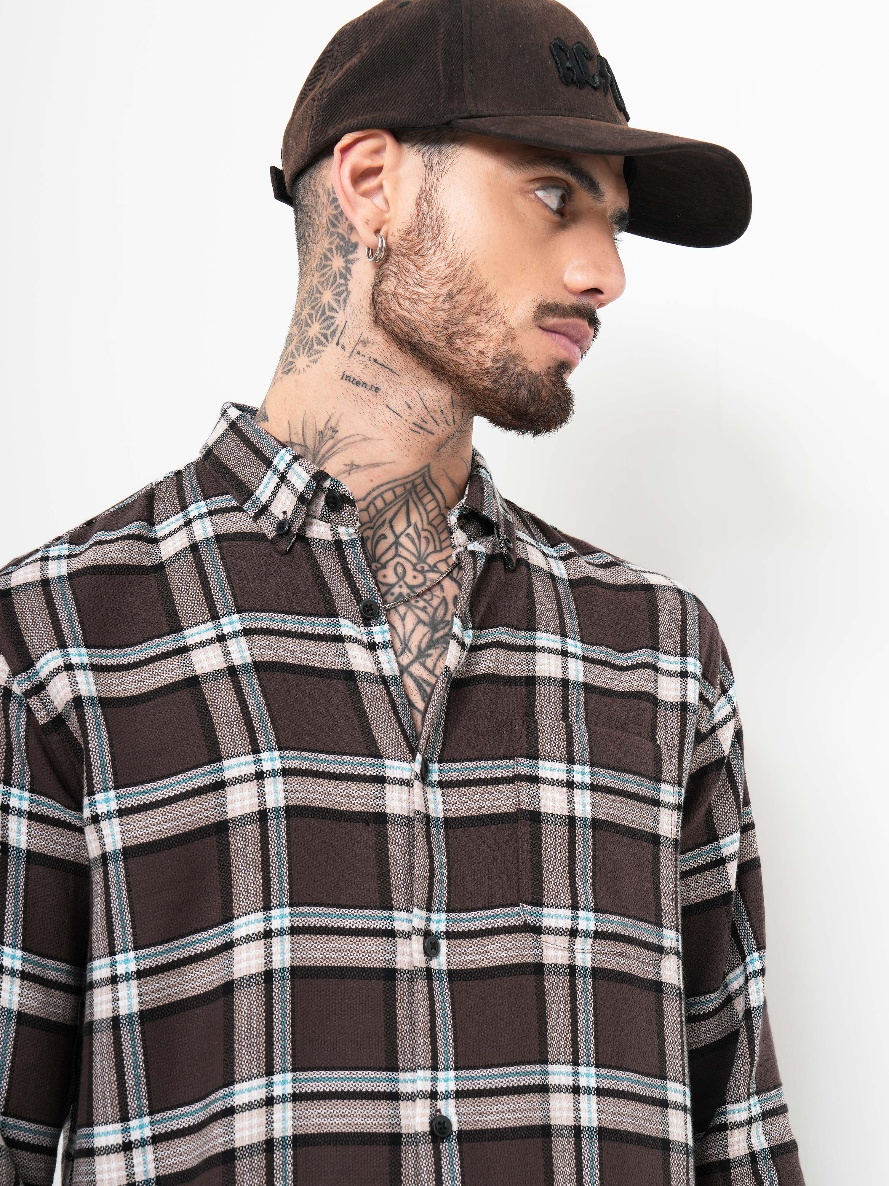 Men's Checks Shirt