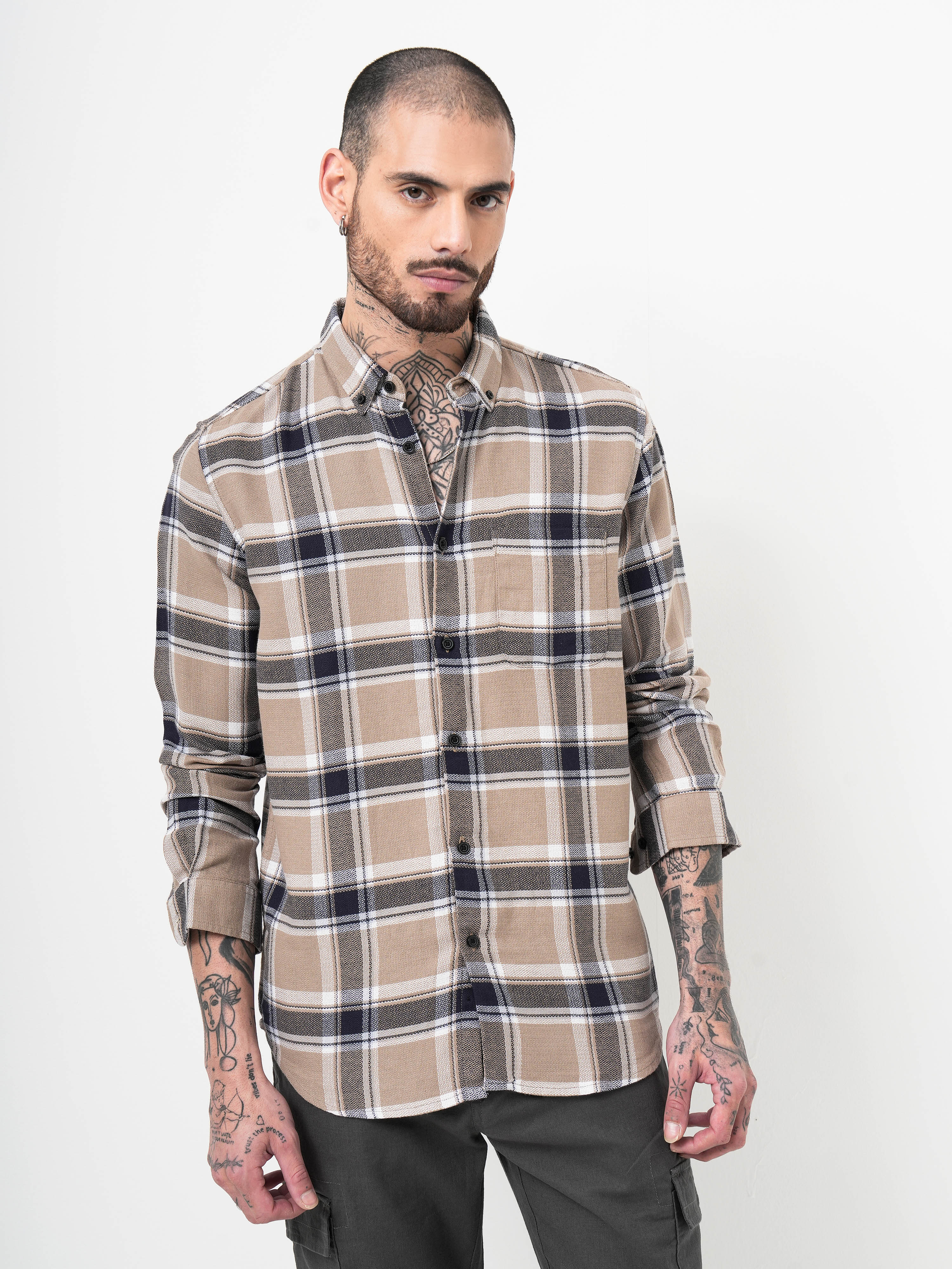 Men's Checks Shirt