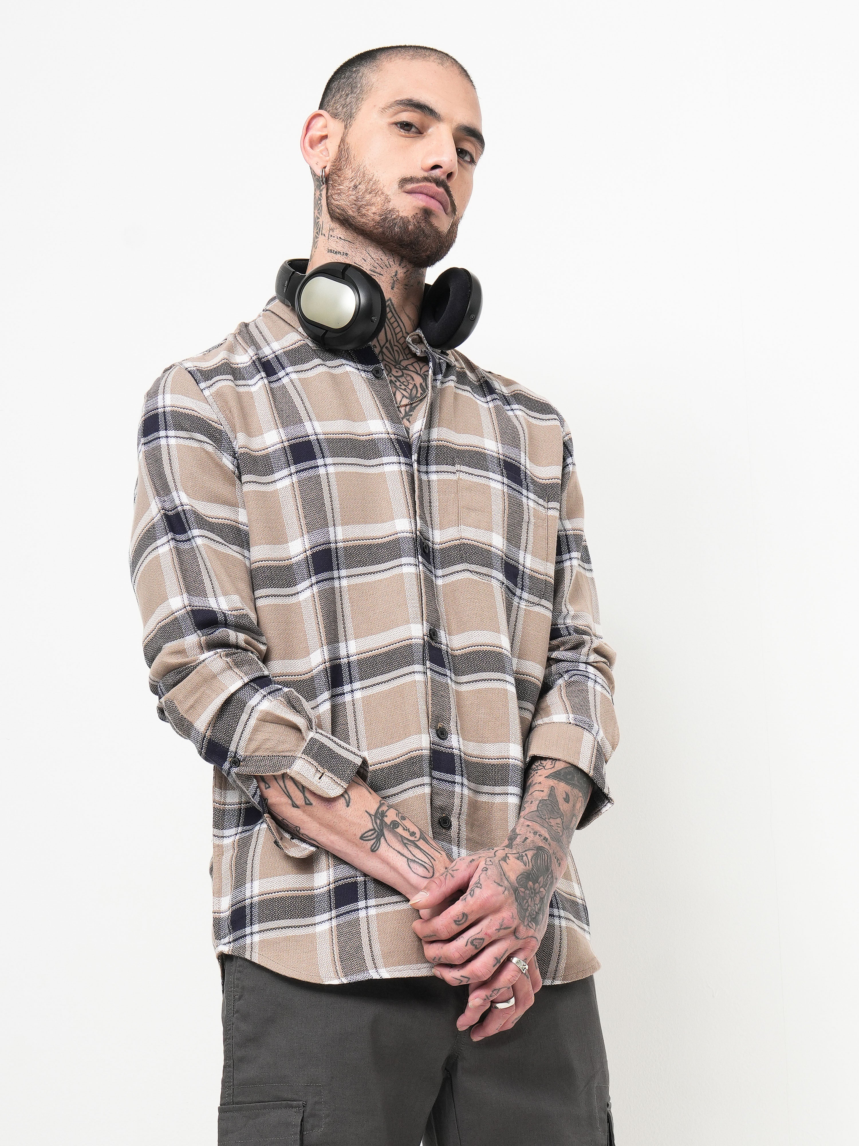 Men's Checks Shirt