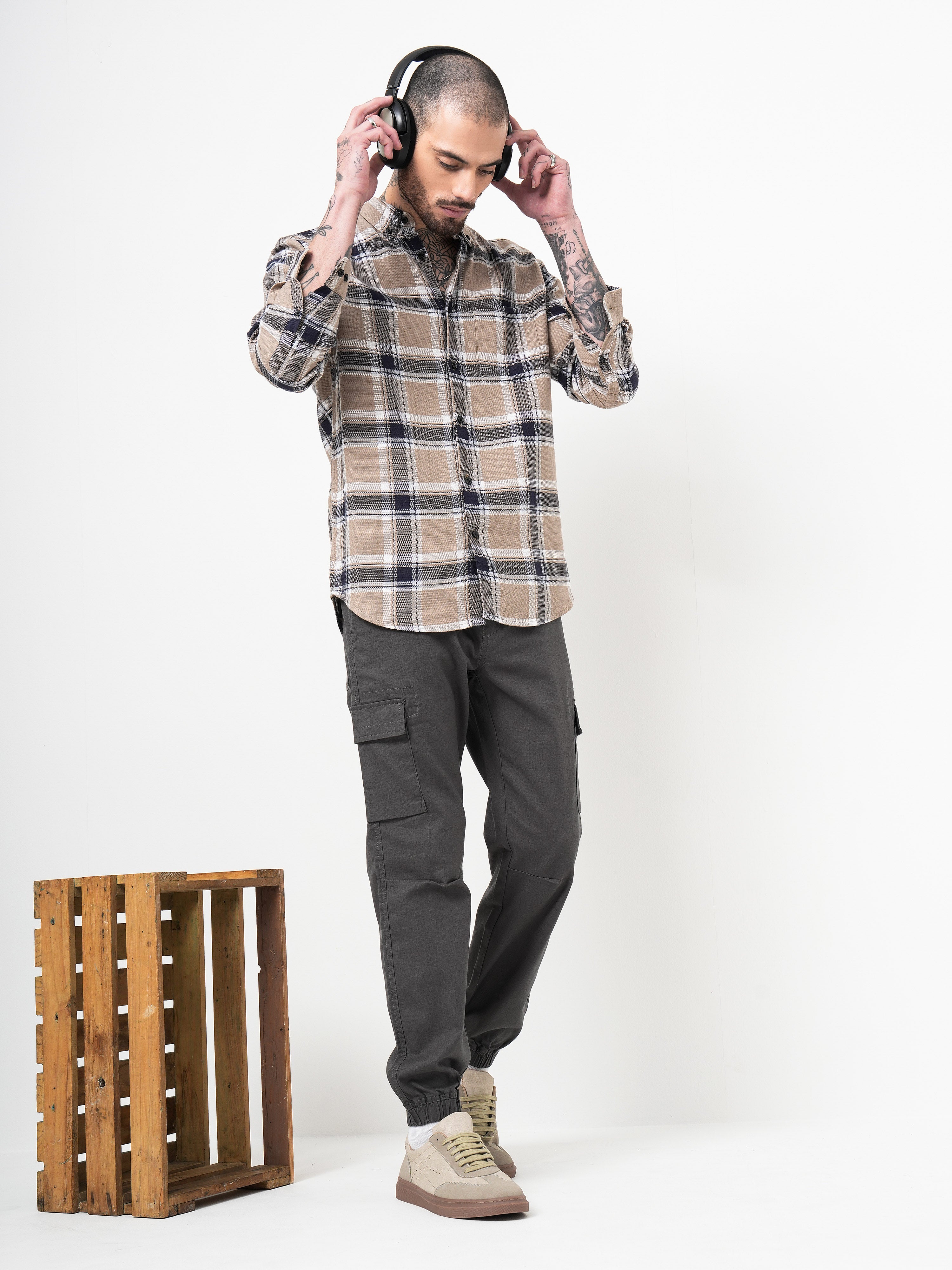 Men's Checks Shirt