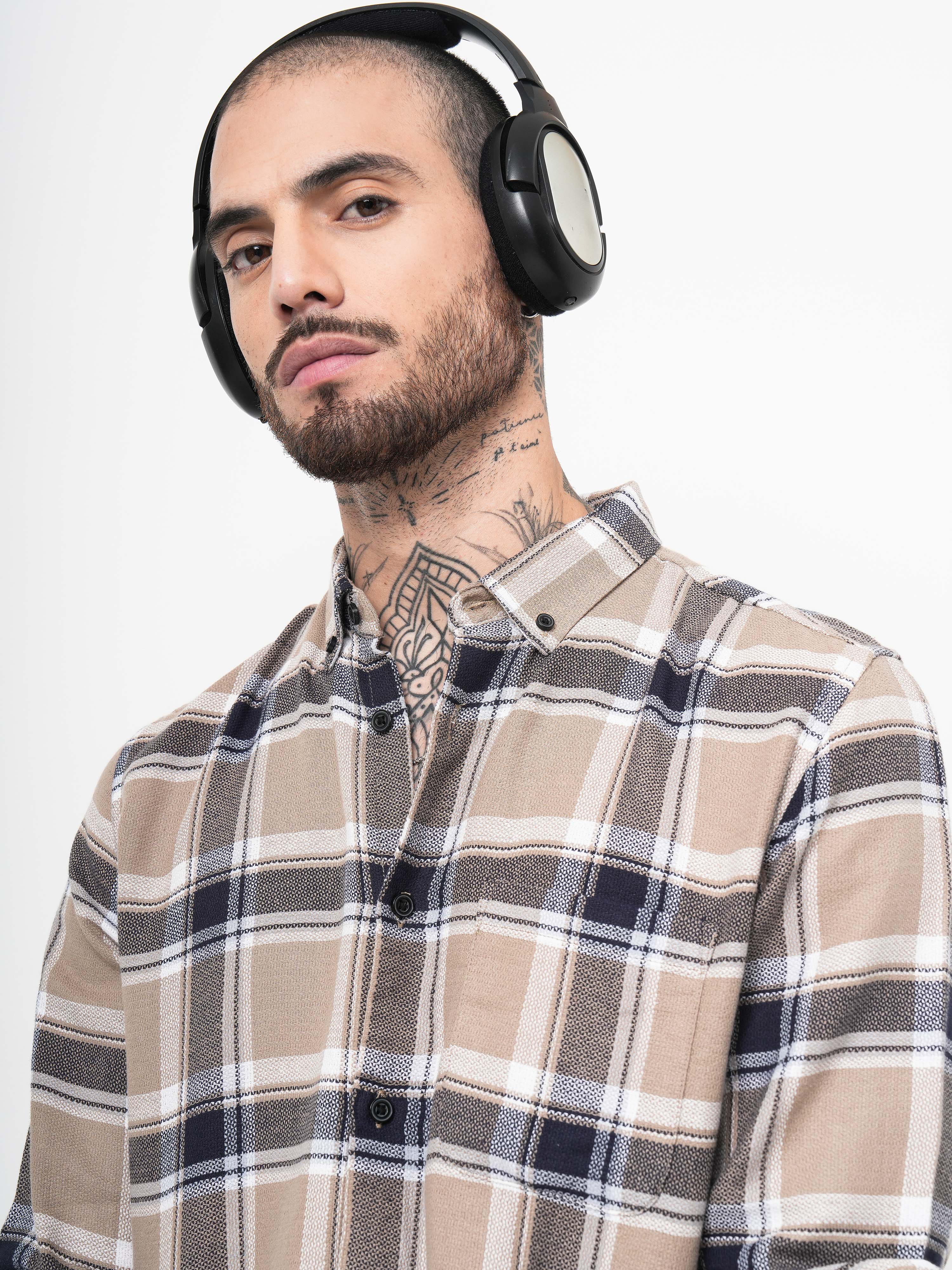Men's Checks Shirt