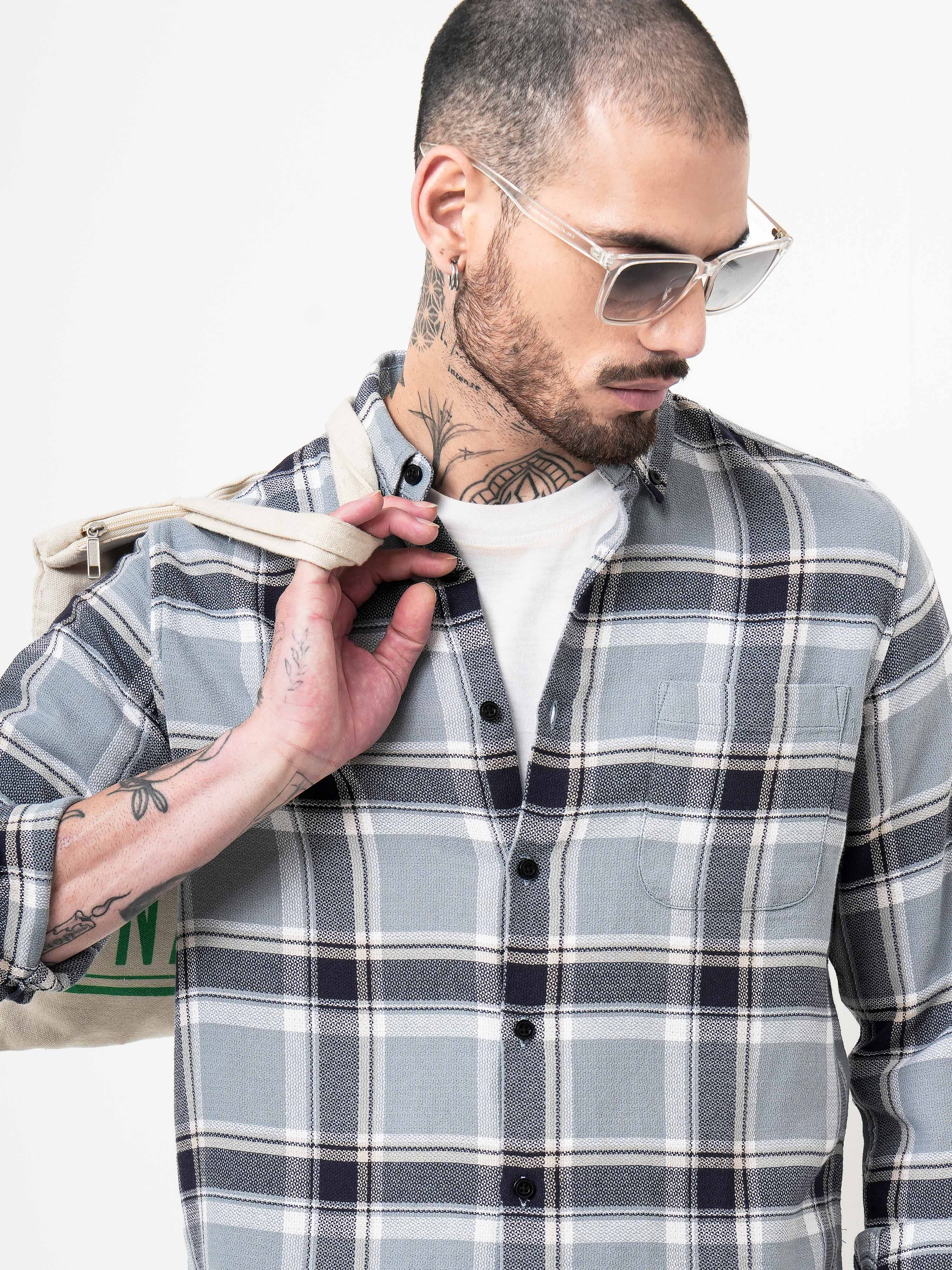Men's Checks Shirt