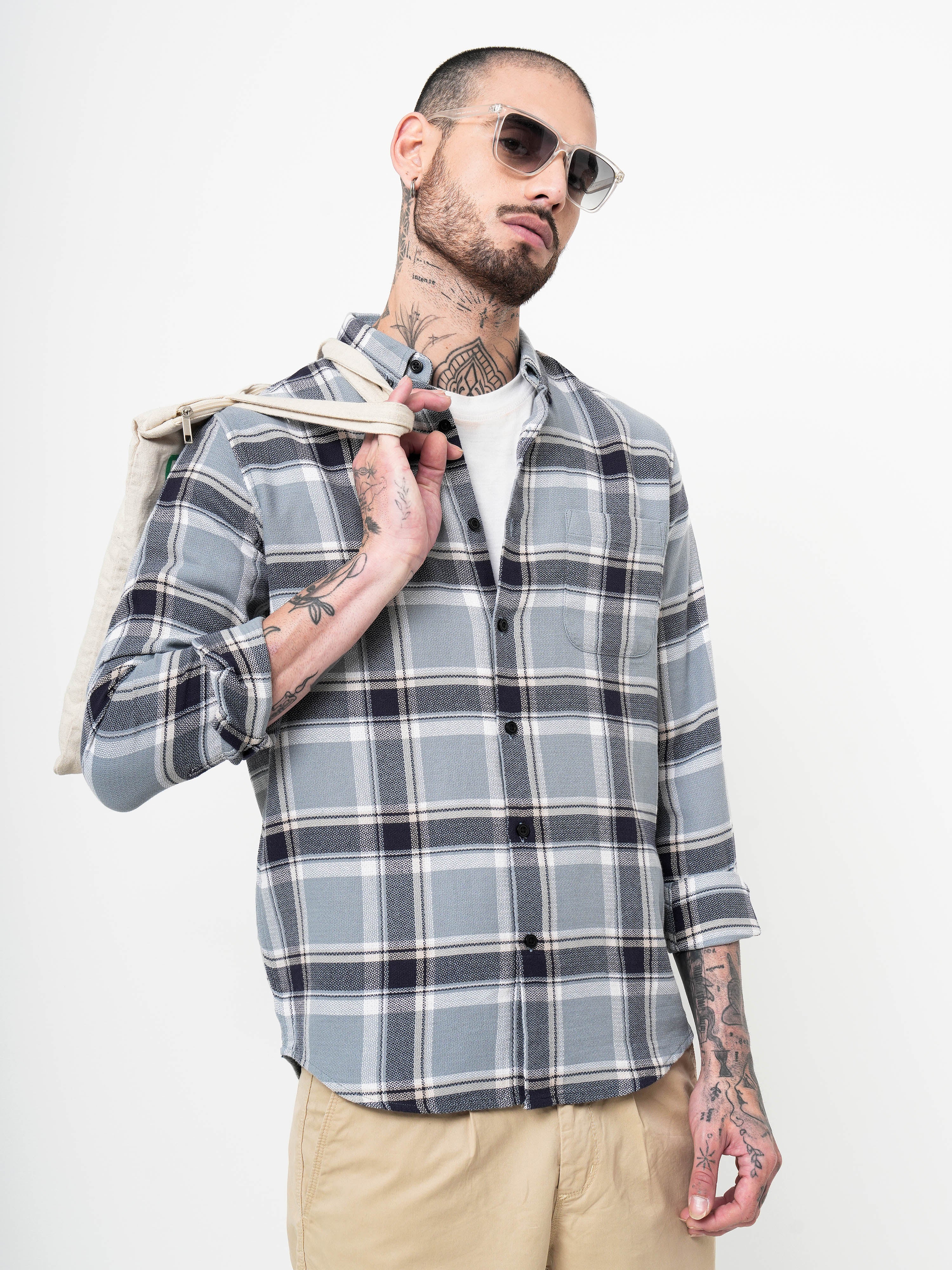 Men's Checks Shirt