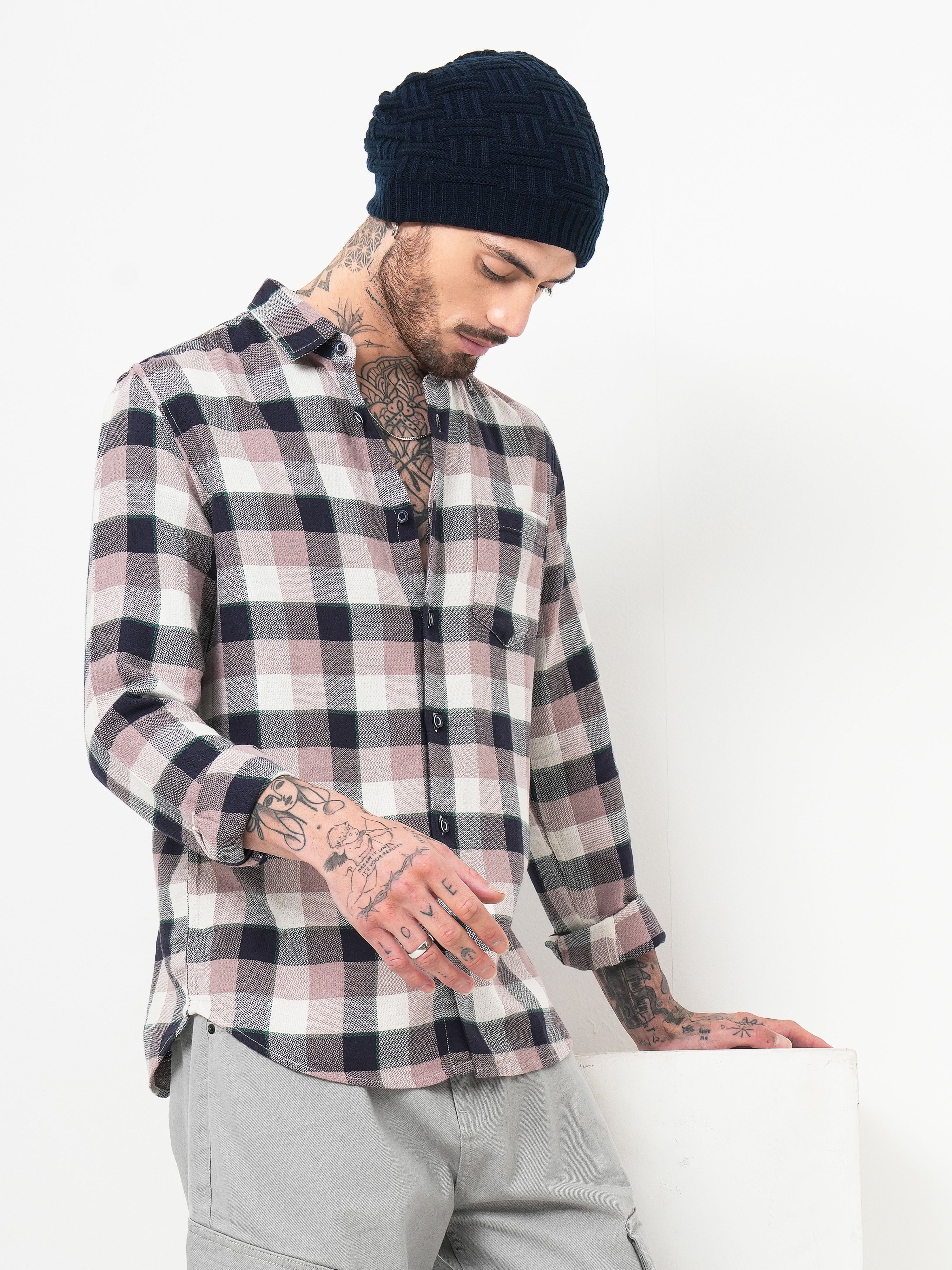 Men's Checks Shirt