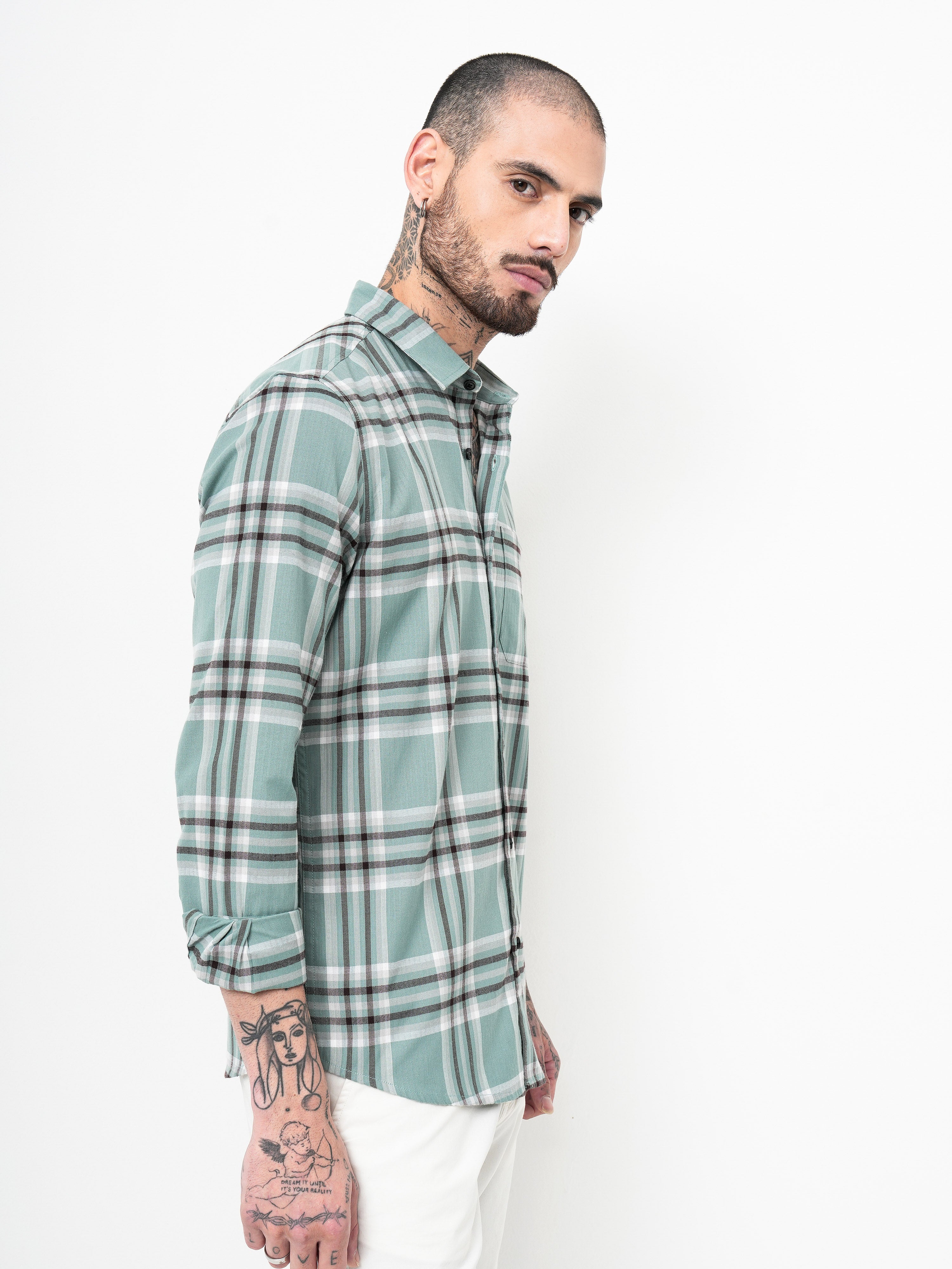 MEN'S CHECKS SHIRT