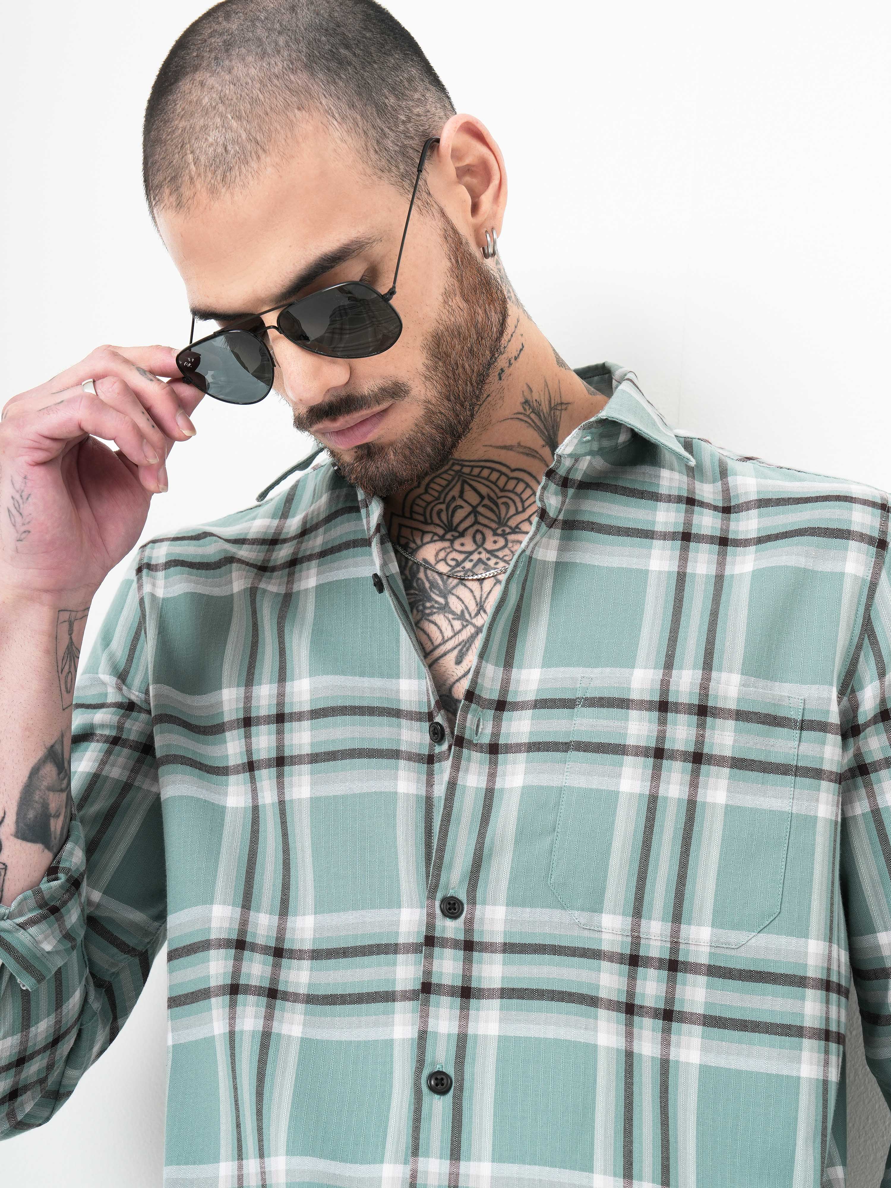 Men's Checks Shirt