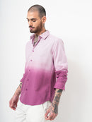 OMBRE DYED SLIM FIT SHIRT