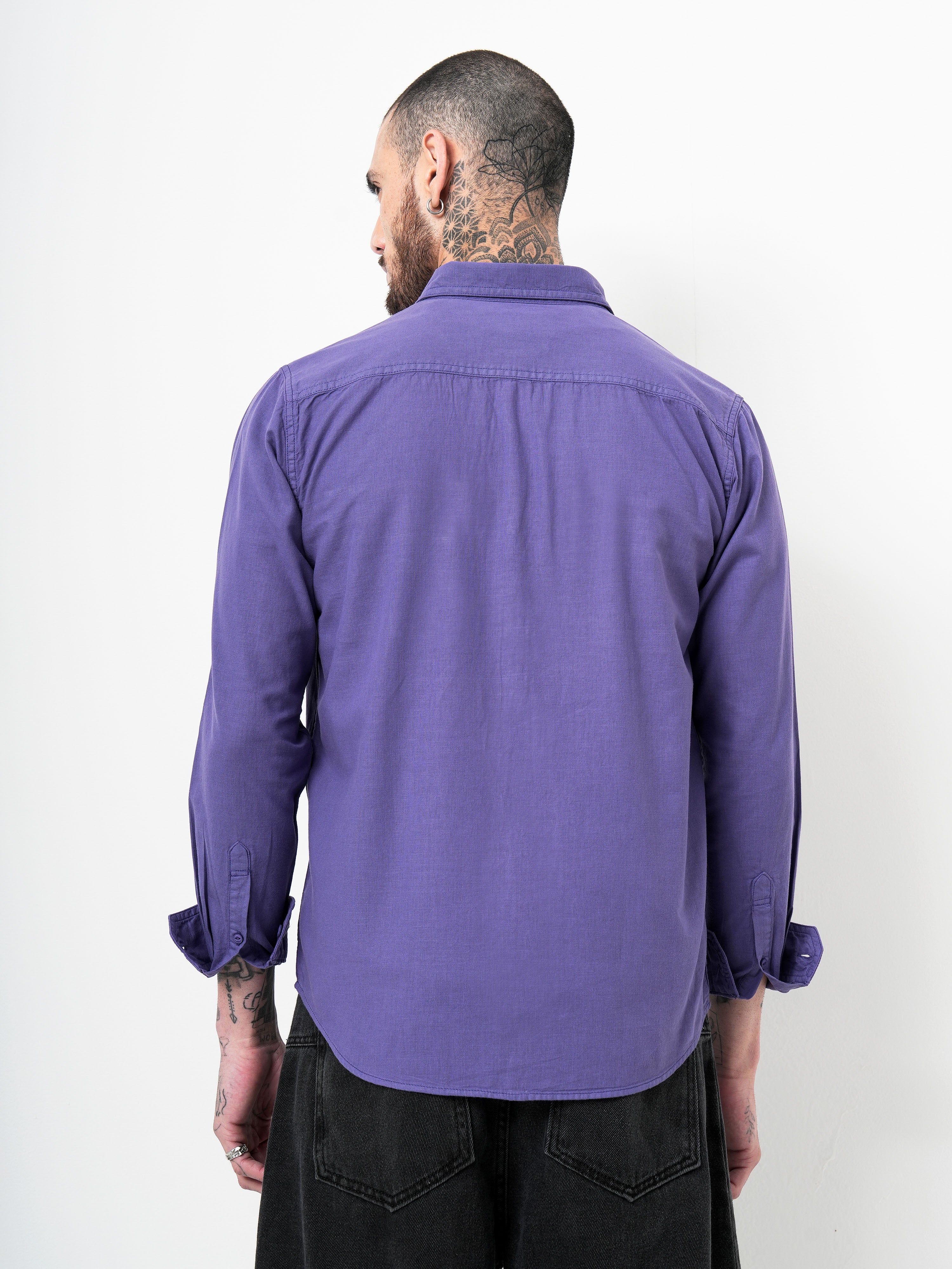 REACTIVE DYE REGULAR FIT SHIRT