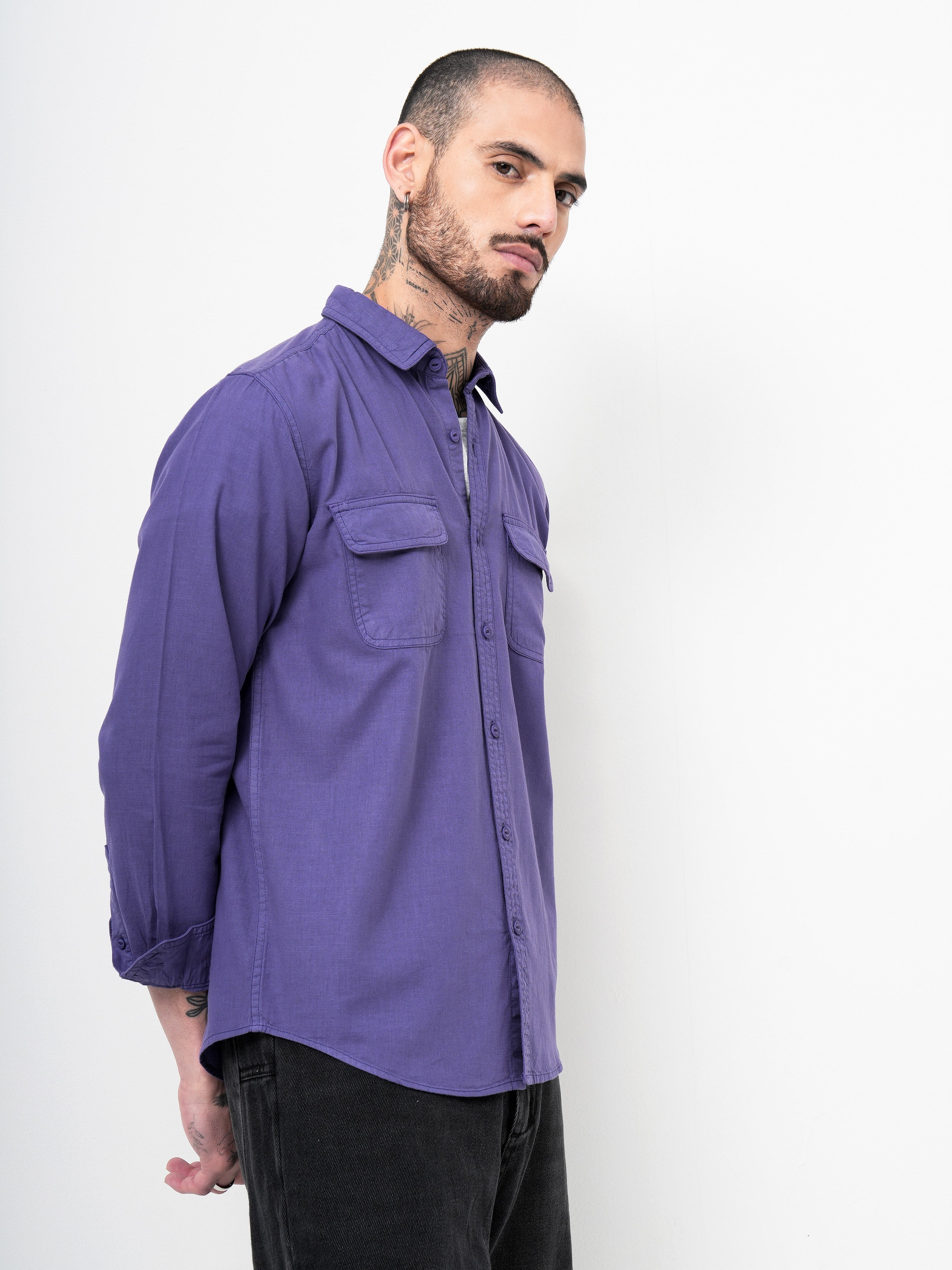 REACTIVE DYE REGULAR FIT SHIRT