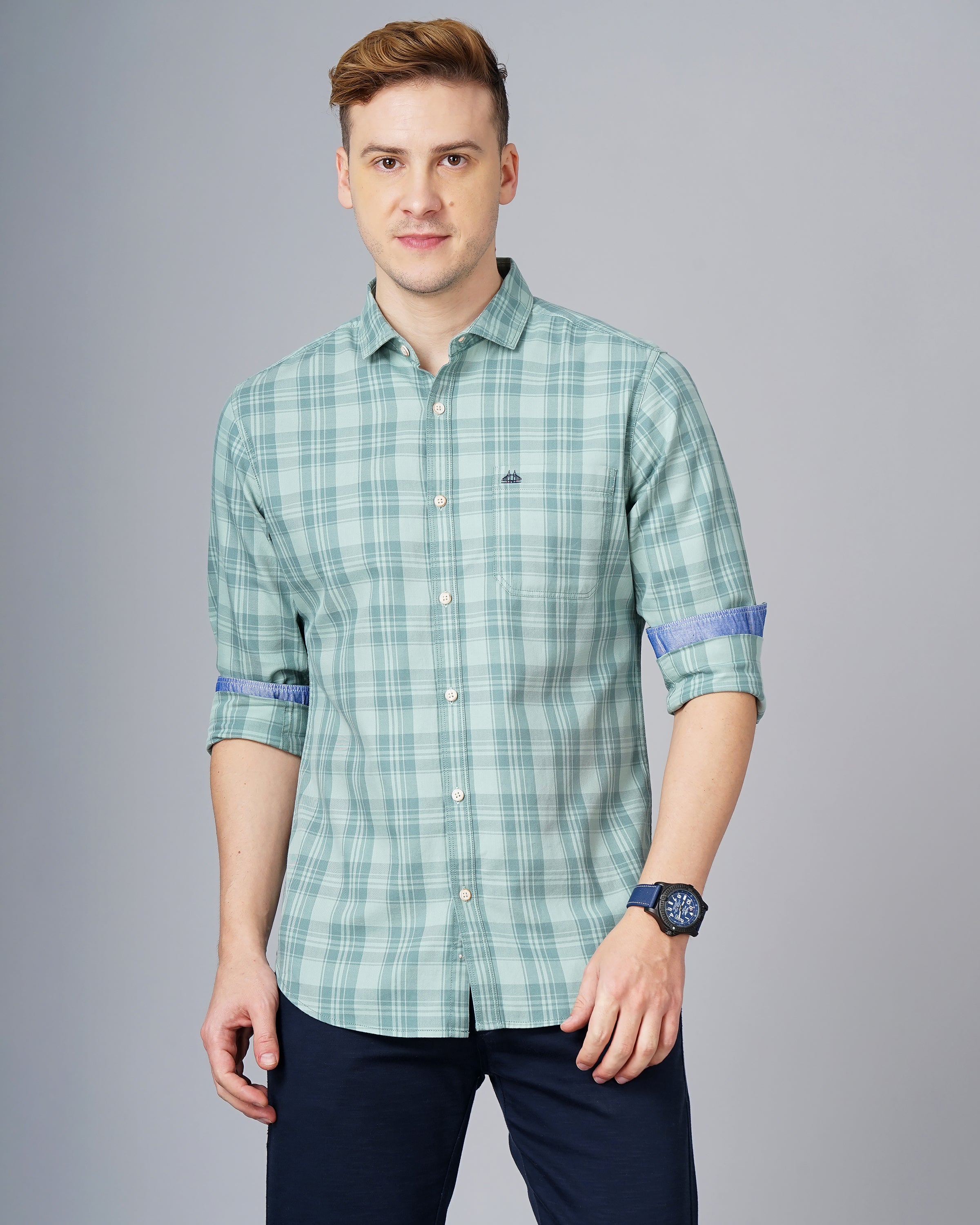 Men's Checks Shirt