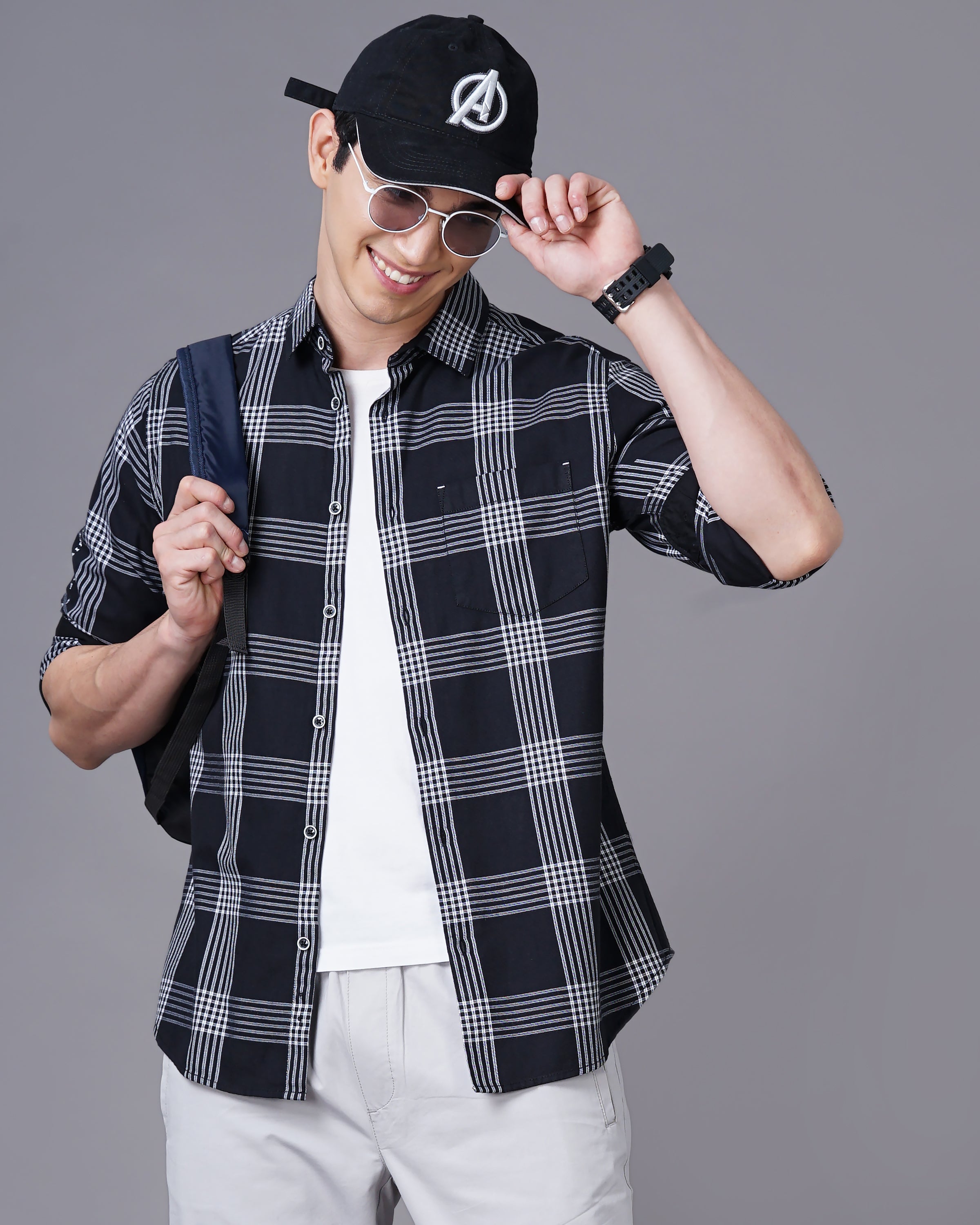 Men's Checks Shirt