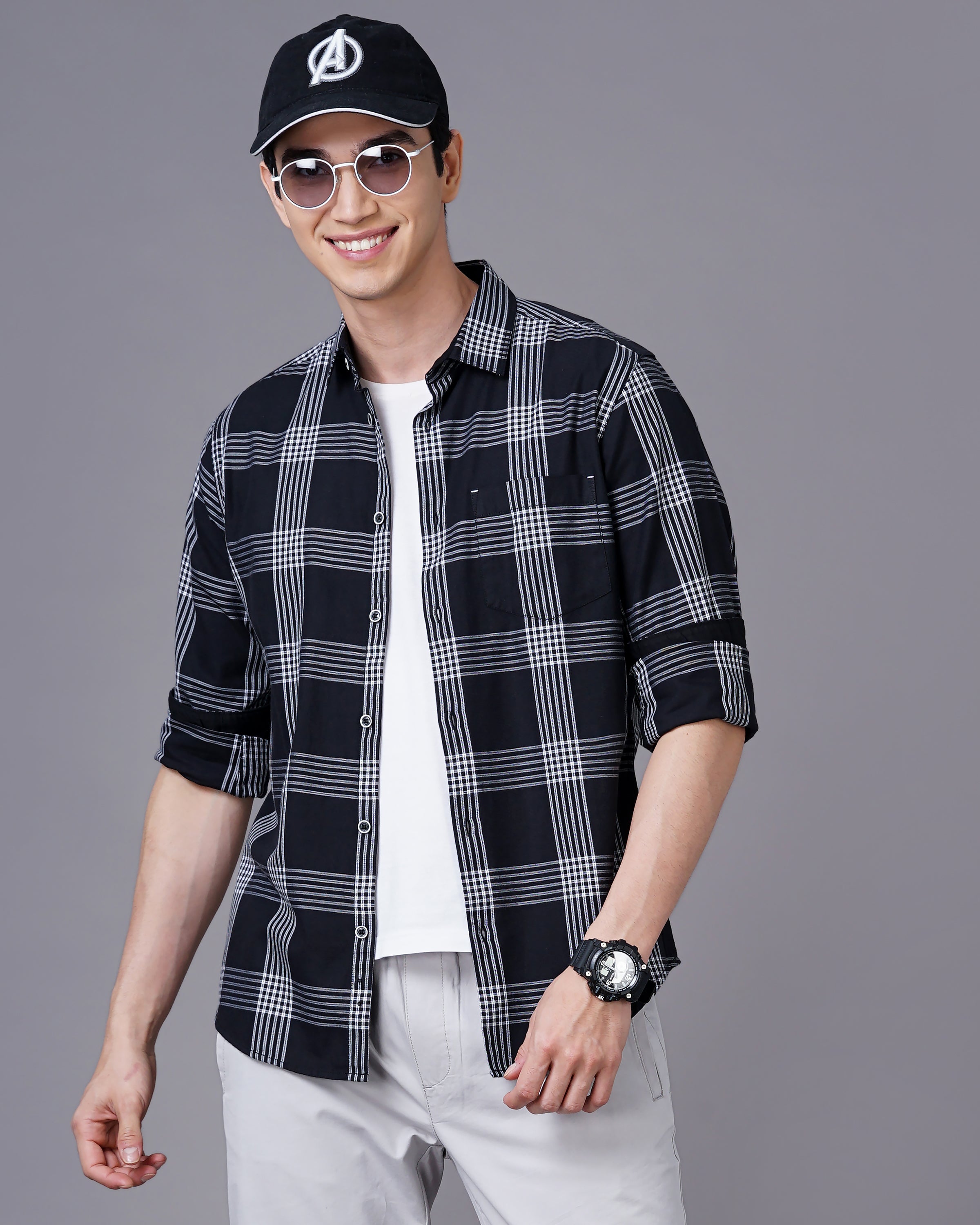 Men's Checks Shirt