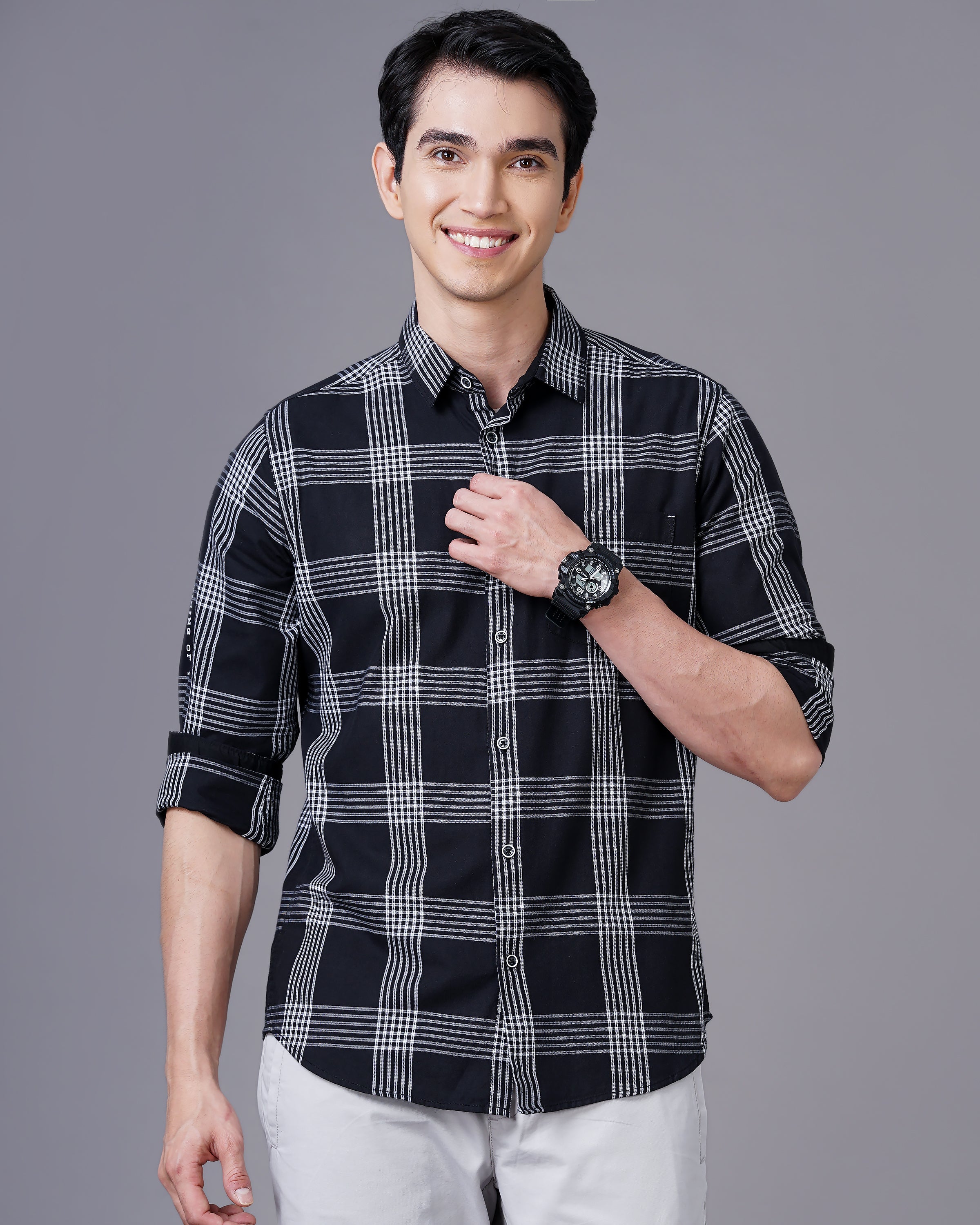Men's Checks Shirt