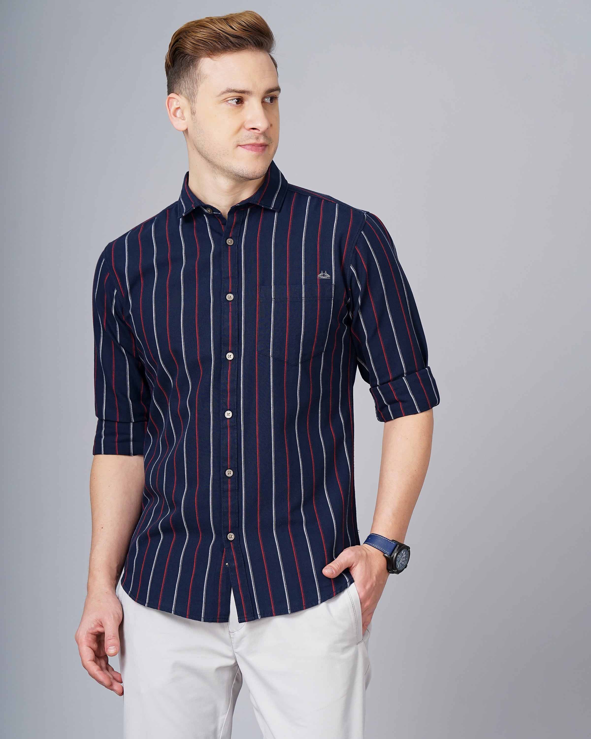 Men's Vertical stripes Shirt