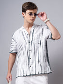 DIP AND DYE SLIM FIT SHIRT