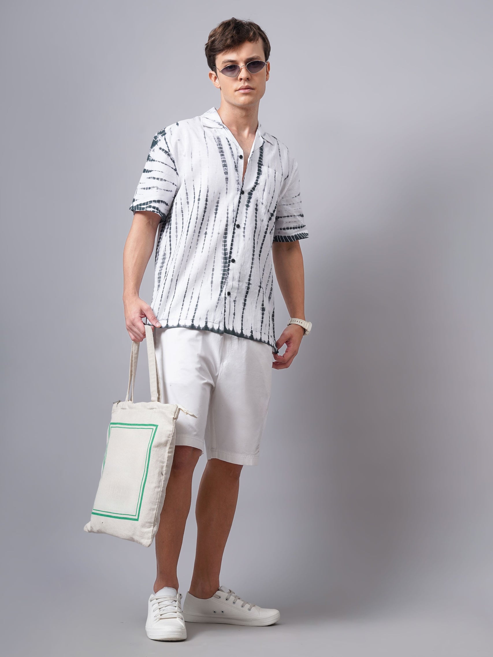 DIP AND DYE SLIM FIT SHIRT