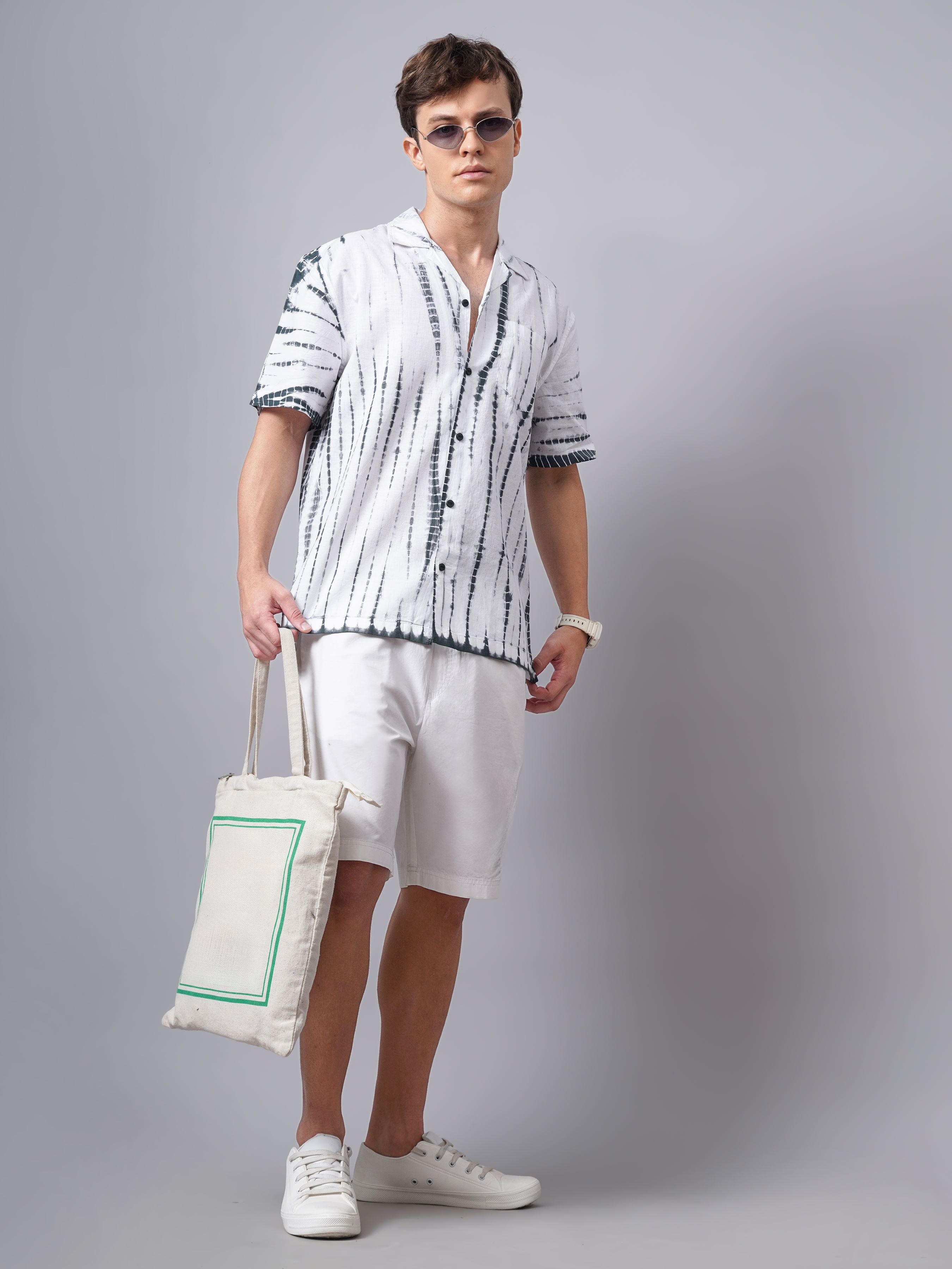 DIP AND DYE SLIM FIT SHIRT