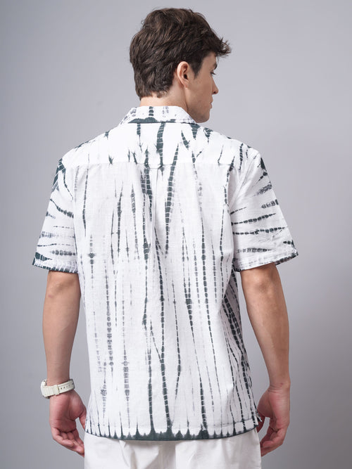 DIP AND DYE SLIM FIT SHIRT