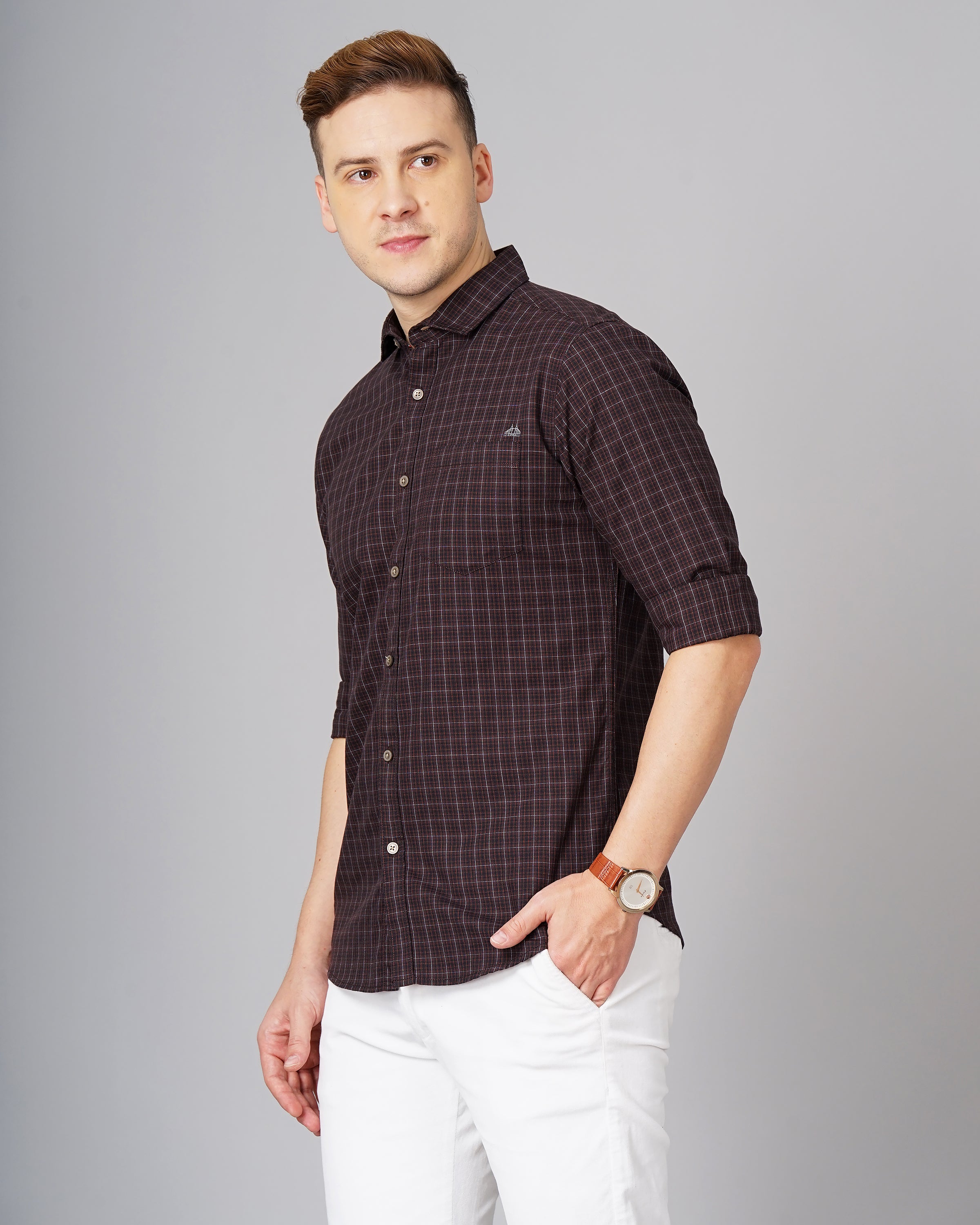 Men's Checks Shirt