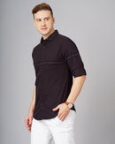 MEN'S PLACEMENT STRIPES SHIRT