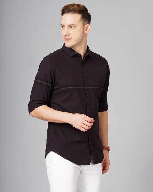 MEN'S PLACEMENT STRIPES SHIRT