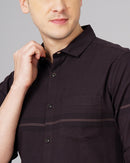 MEN'S PLACEMENT STRIPES SHIRT