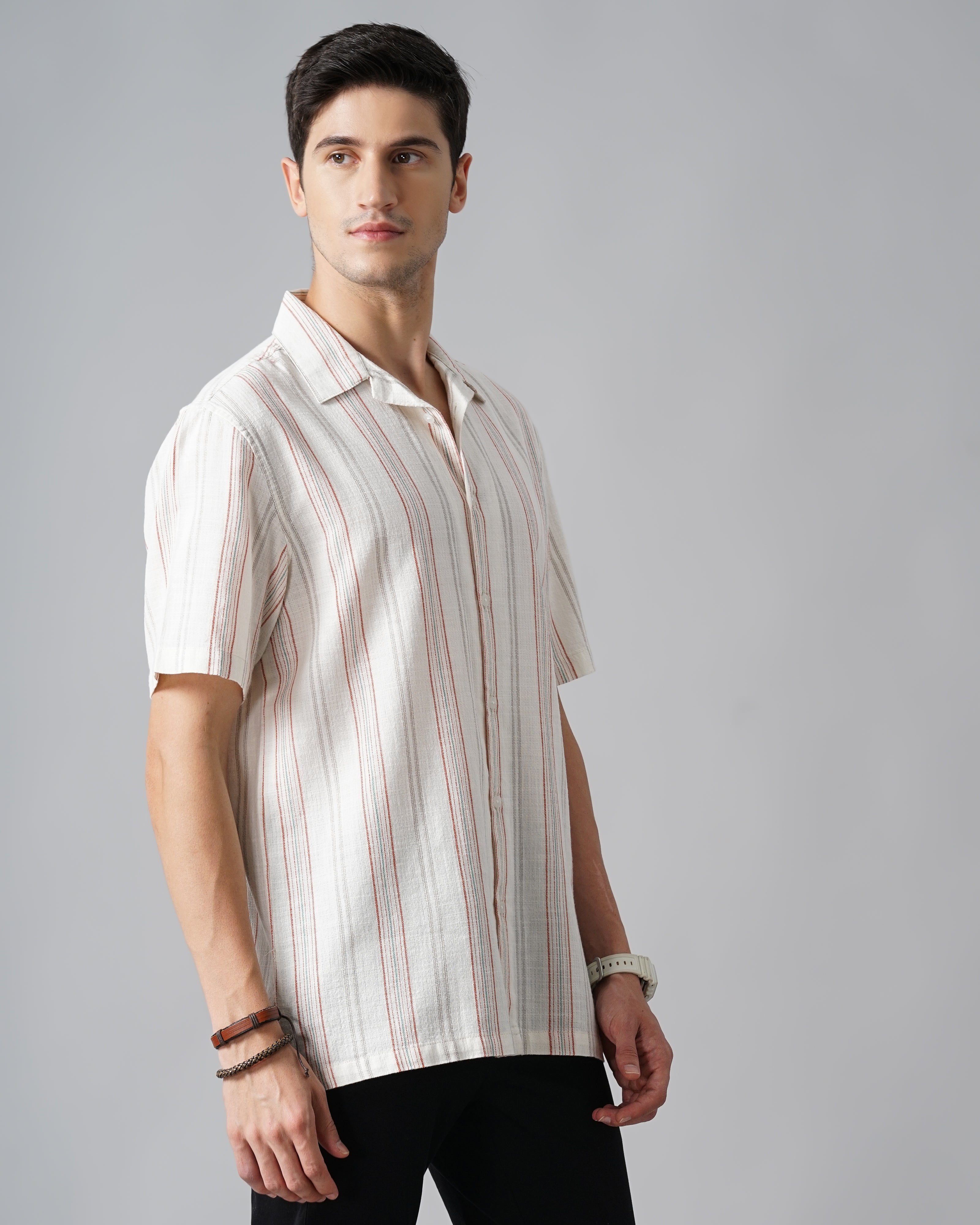 MEN'S STRIPES SHIRT