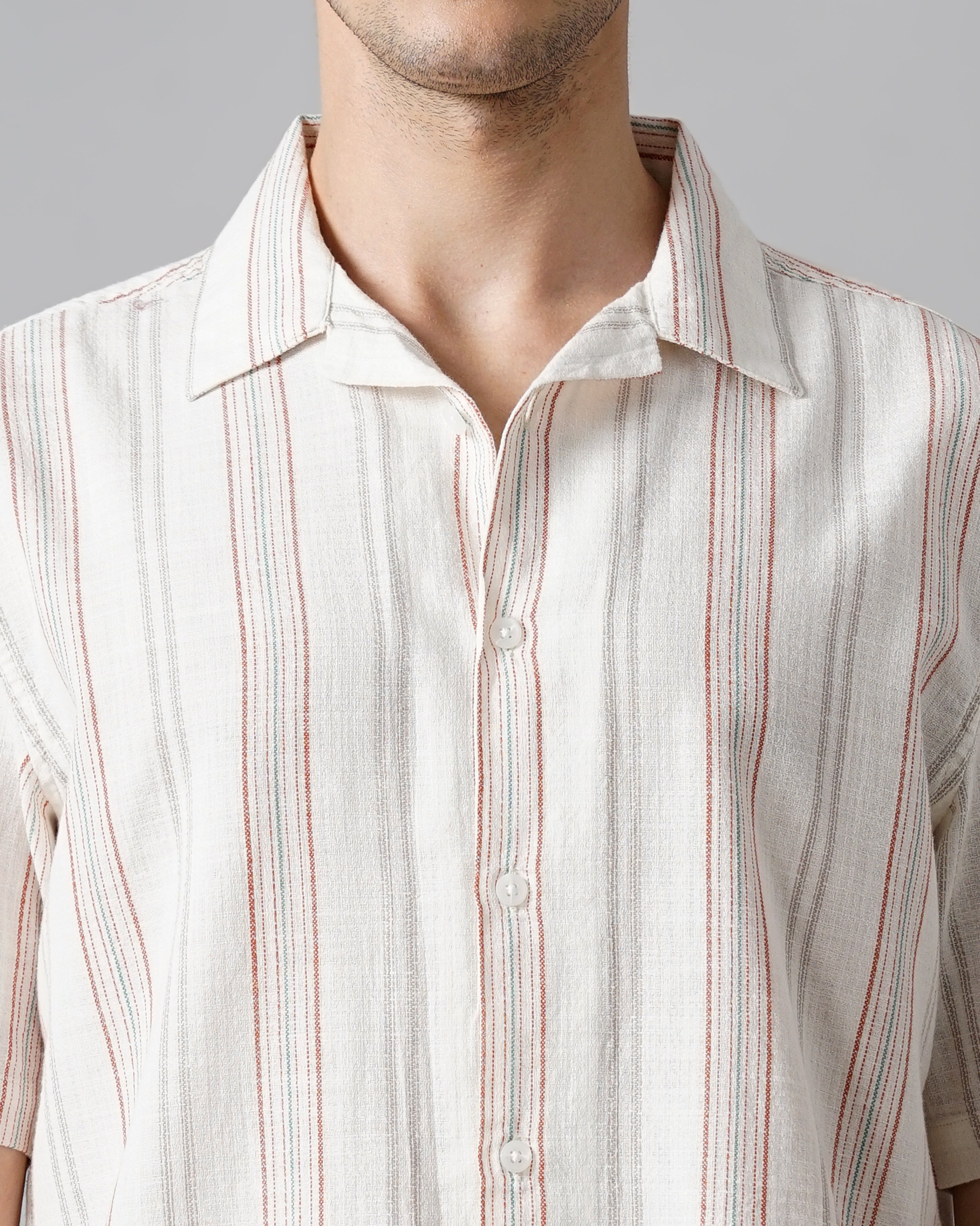 MEN'S STRIPES SHIRT