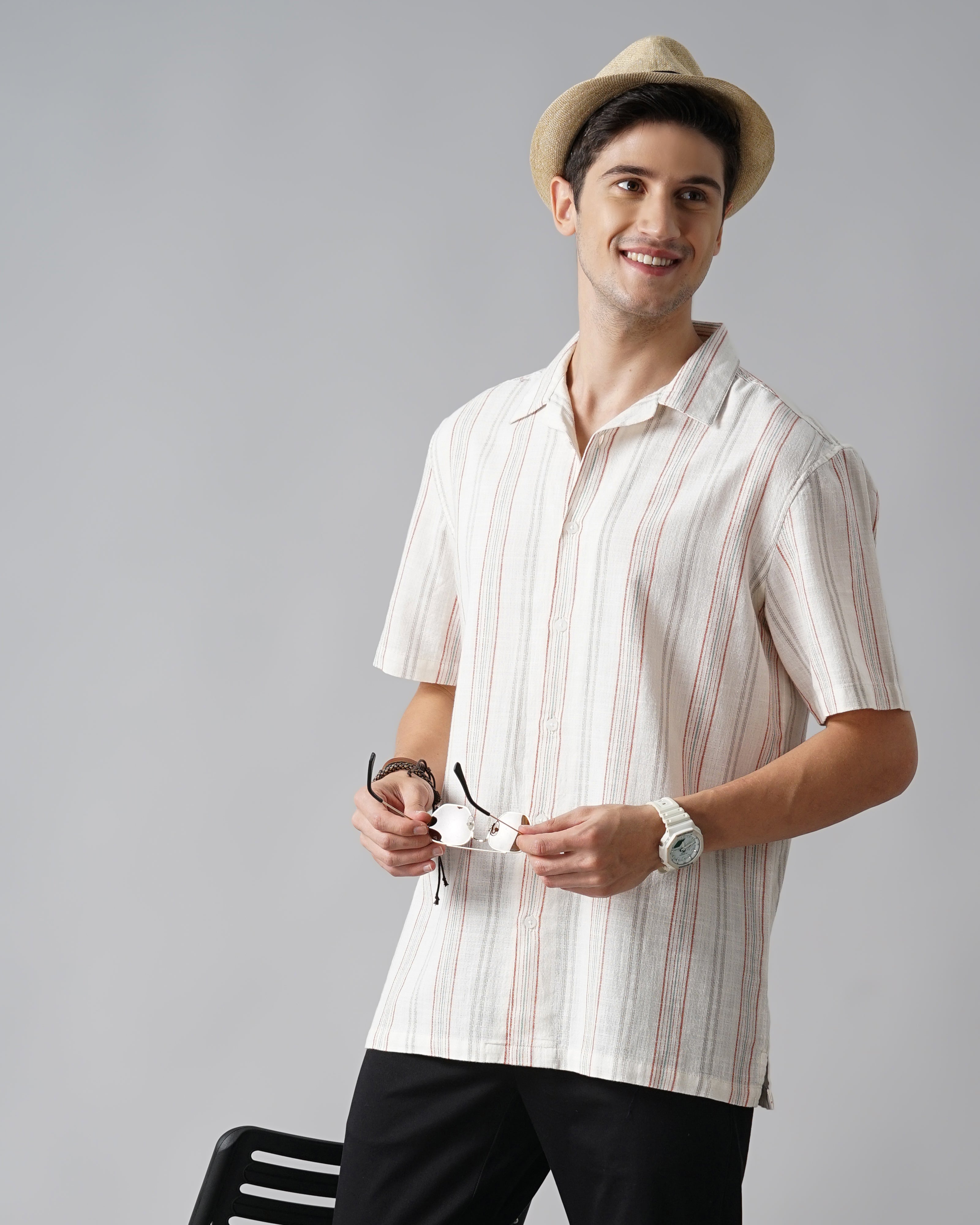MEN'S STRIPES SHIRT