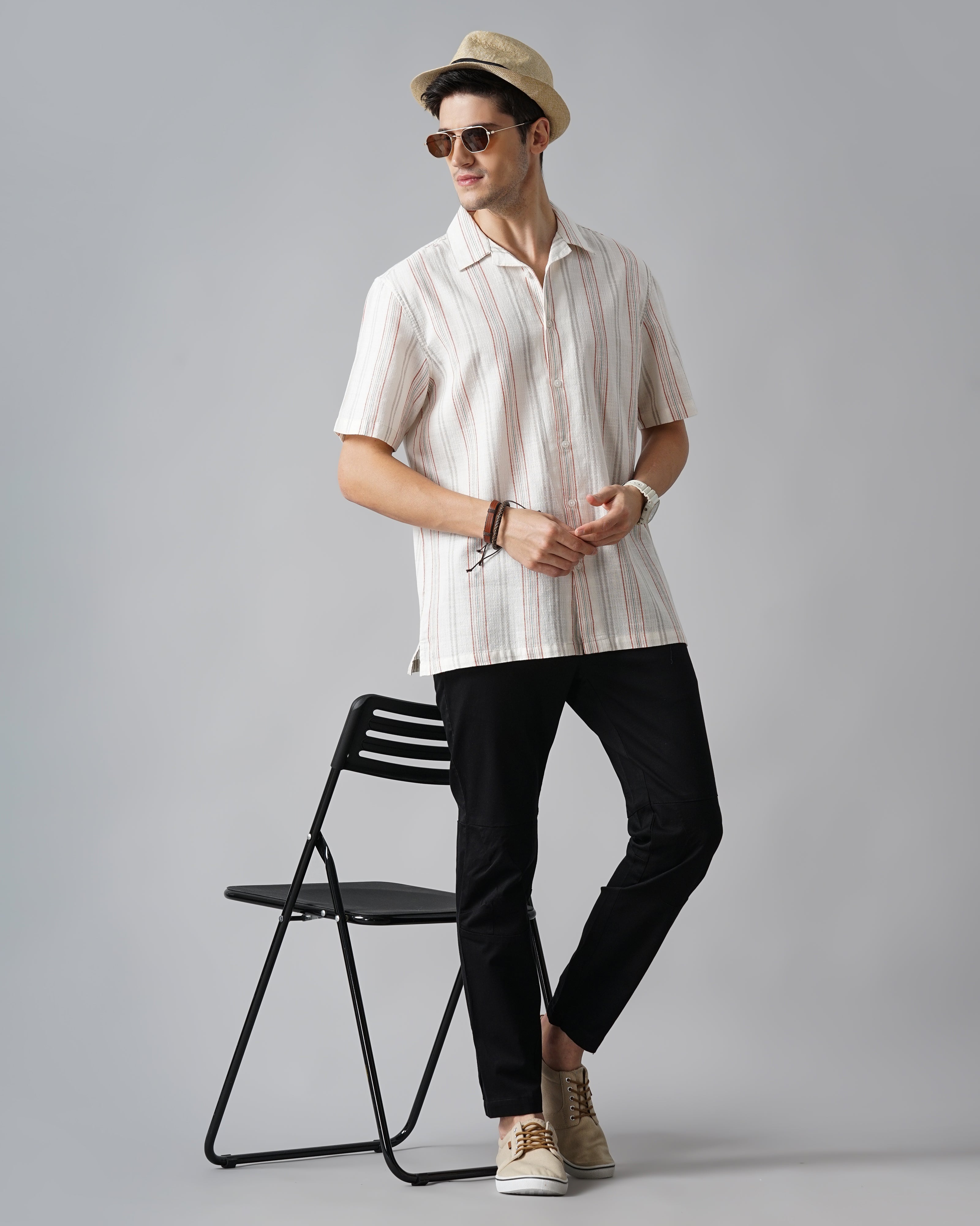 MEN'S STRIPES SHIRT