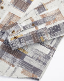 ABSTRACT PRINT  SHIRT