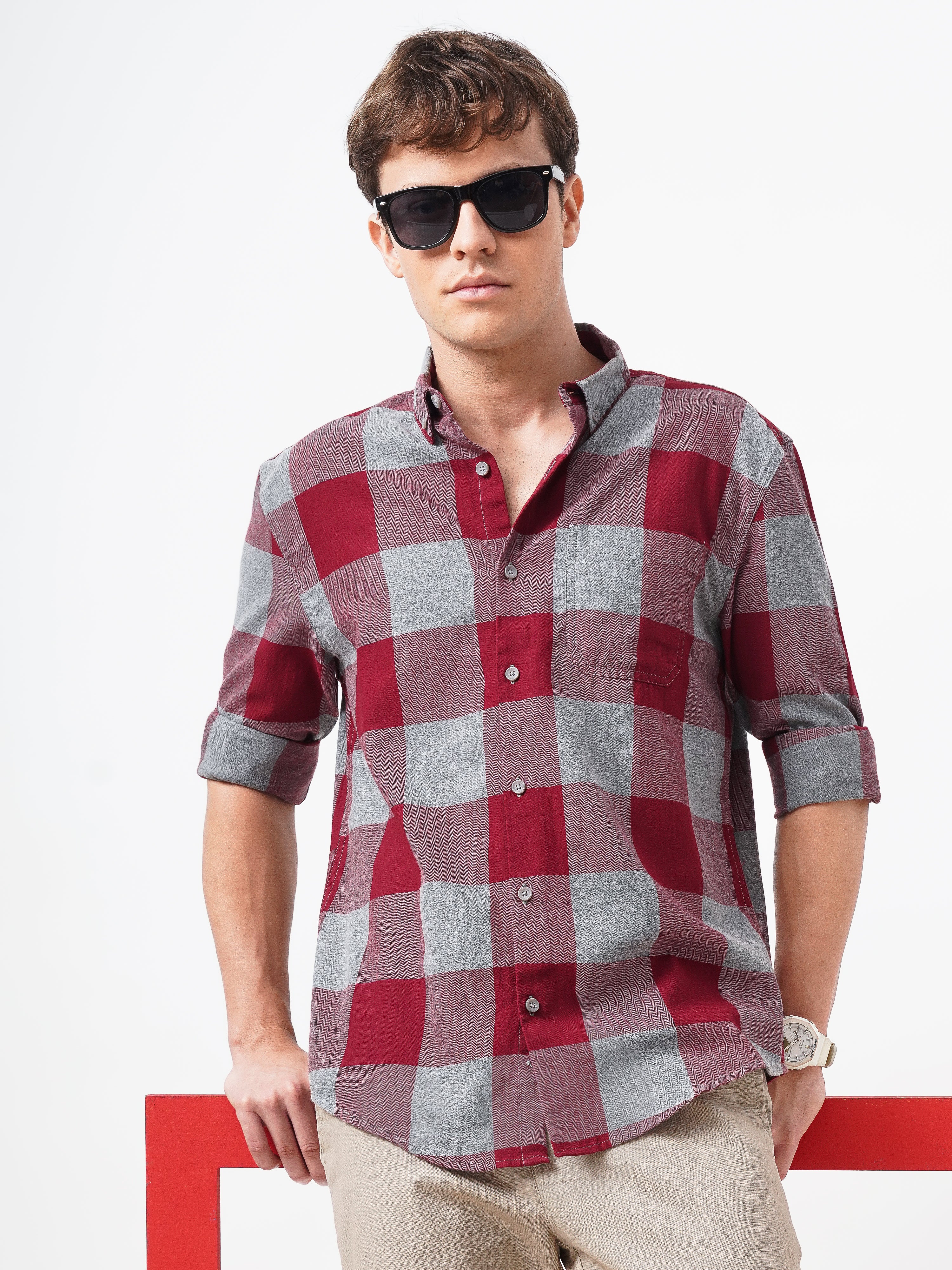 Men's Checks Shirt