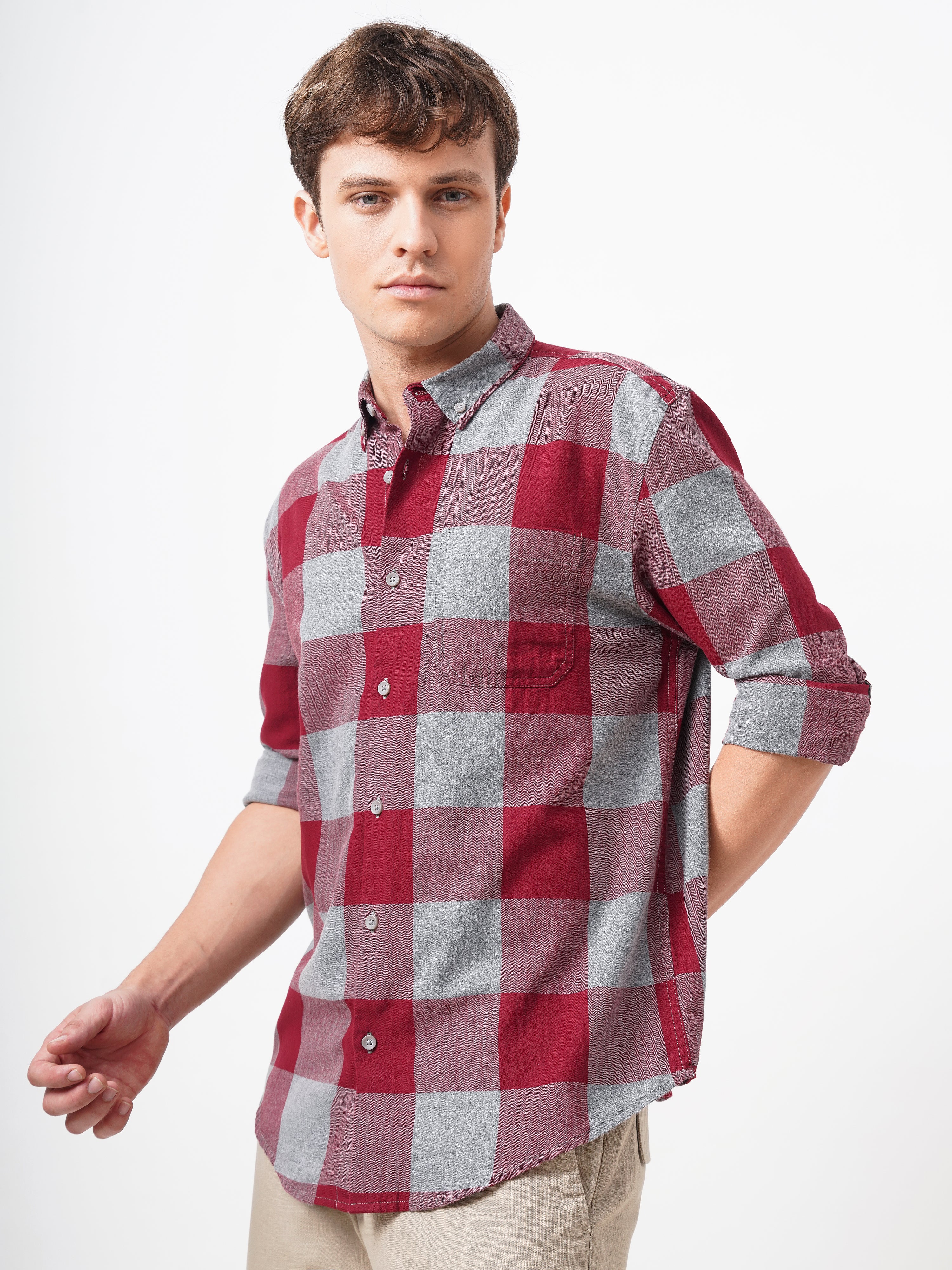Men's Checks Shirt