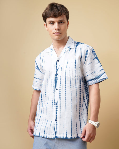 DIP AND DYE SLIM FIT SHIRT