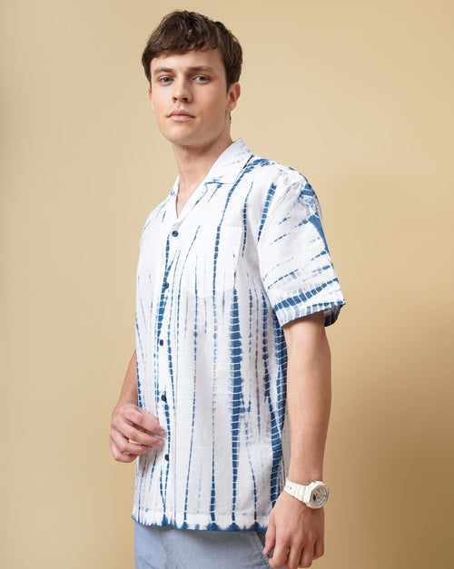 DIP AND DYE SLIM FIT SHIRT