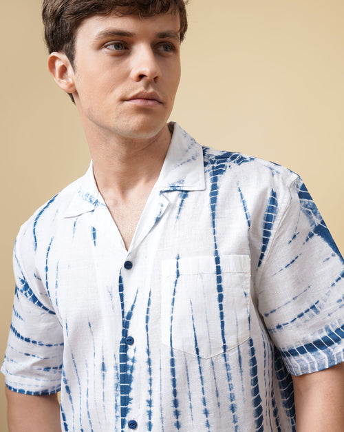 DIP AND DYE SLIM FIT SHIRT