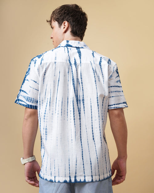 DIP AND DYE SLIM FIT SHIRT