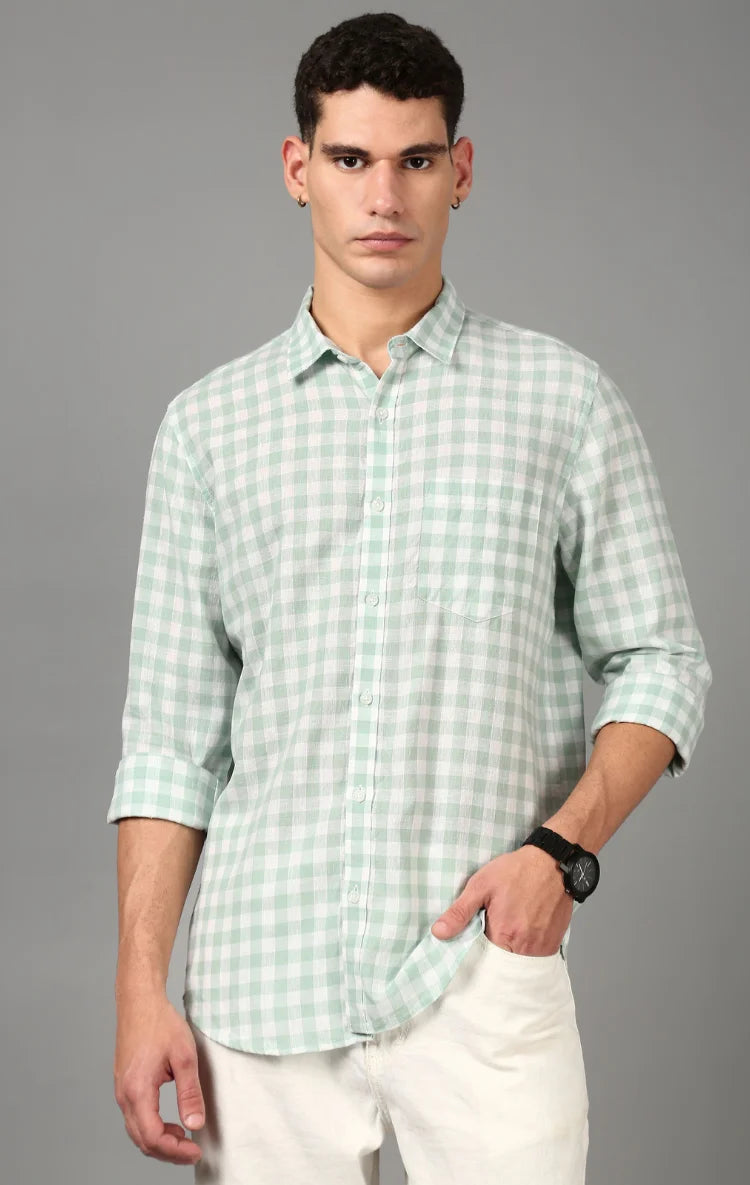 Men's Checks Shirt