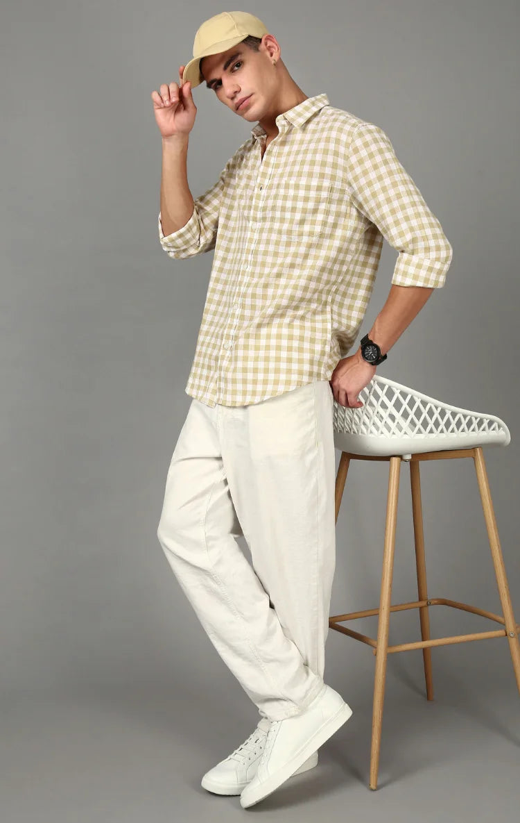 Men's Checks Shirt
