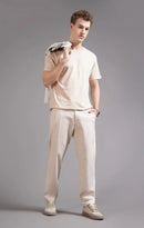 Men's DrawString  Regular Fit Chinos Trouser