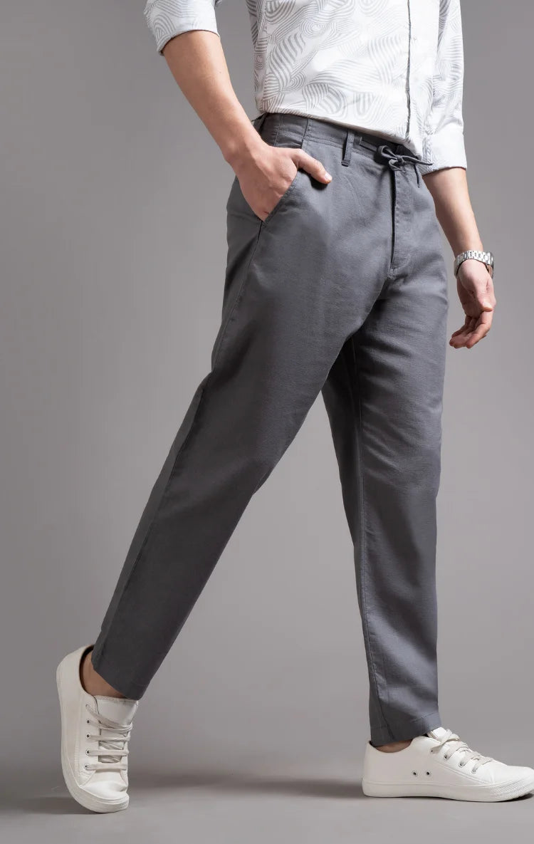 Men's DrawString  Regular Fit Chinos Trouser