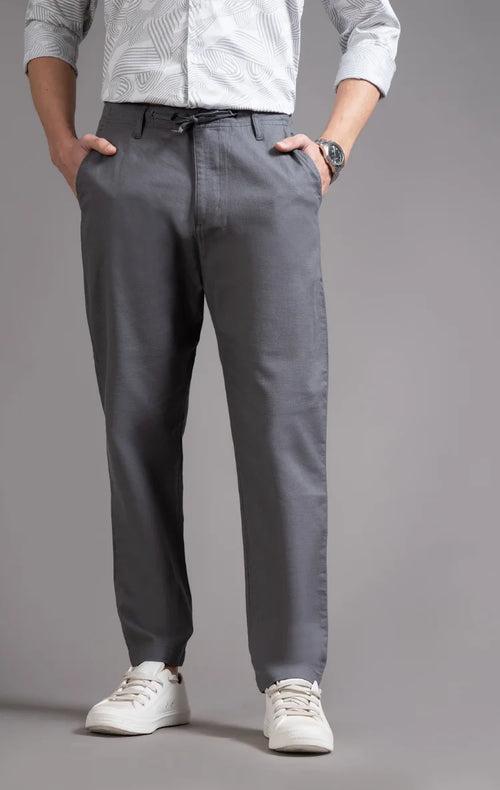 Men's DrawString  Regular Fit Chinos Trouser