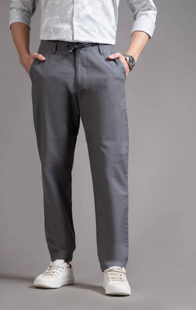 Men's DrawString  Regular Fit Chinos Trouser