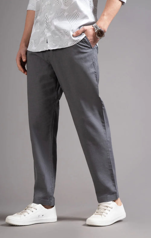 Men's DrawString  Regular Fit Chinos Trouser