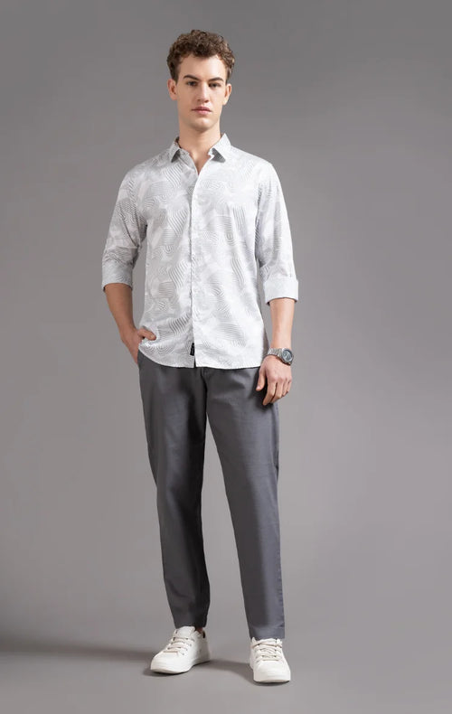 Men's DrawString  Regular Fit Chinos Trouser