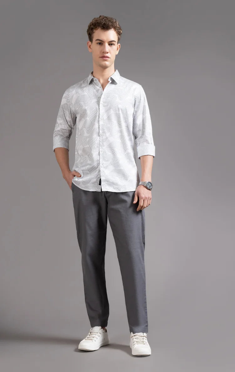 Men's DrawString  Regular Fit Chinos Trouser