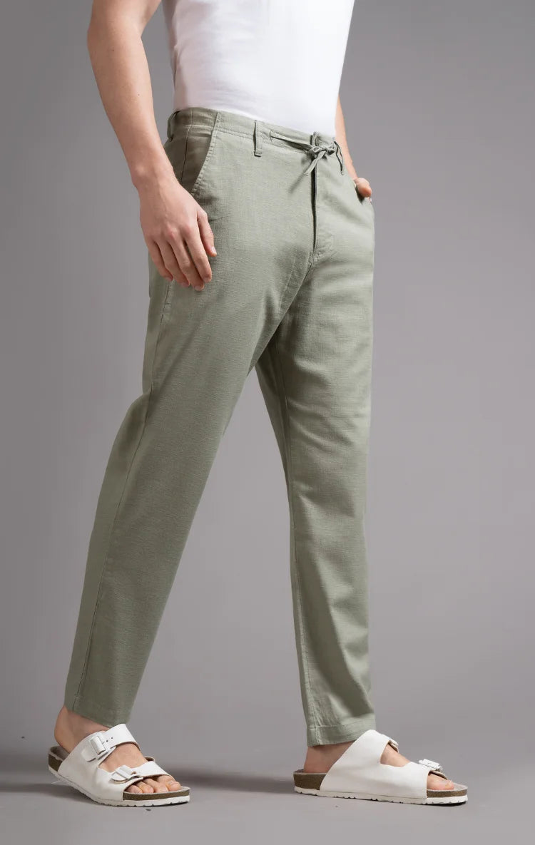 Men's DrawString  Regular Fit Chinos Trouser