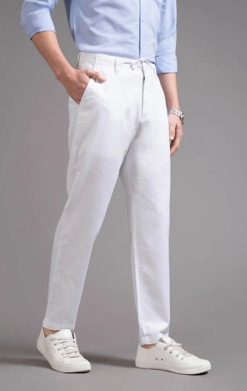 Men's DrawString  Regular Fit Chinos Trouser