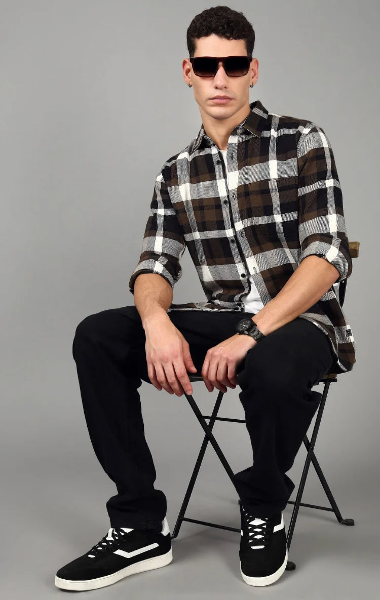 Men's Checks Shirt