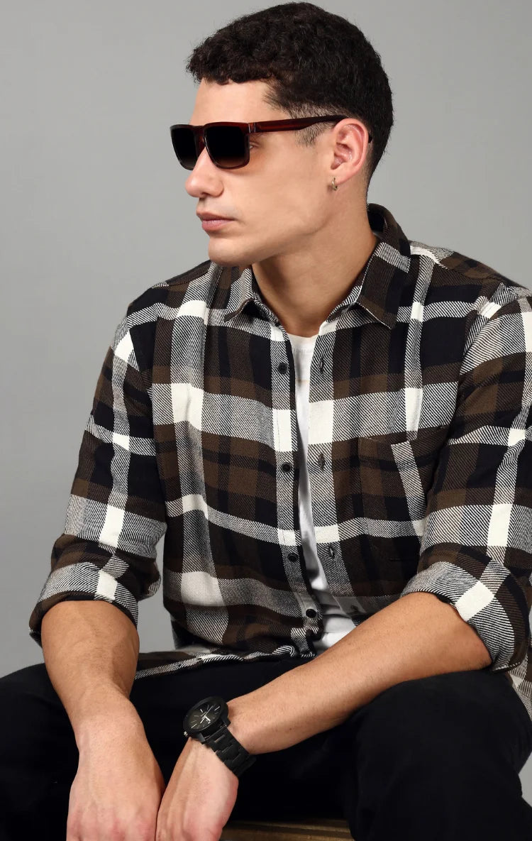 Men's Checks Shirt